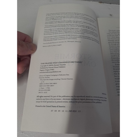 Prayer That Changes Everything : The Hidden Power of Praising God by Stormie... - Picture 8 of 8